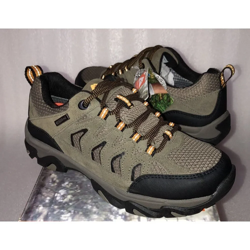 Ozark Trail Taupe Waterproof Lightweight Hiking Shoes Men's‎ Size 7 NEW IN BOX